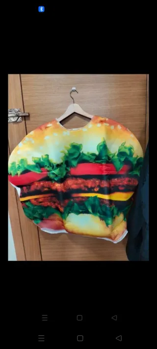 Disfraz Hamburguesa Talla Única
