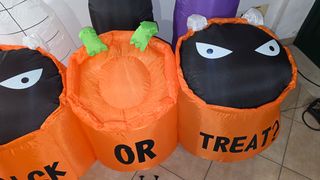 Gonfiabile Halloween 3 Personaggi con LED