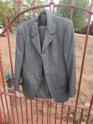 Traje Zara Gris Nuevo