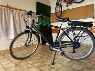 Bici elettrica nera