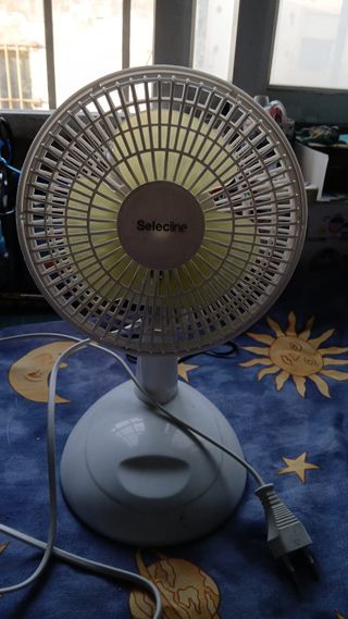 Ventilador de mesa Selecline blanco