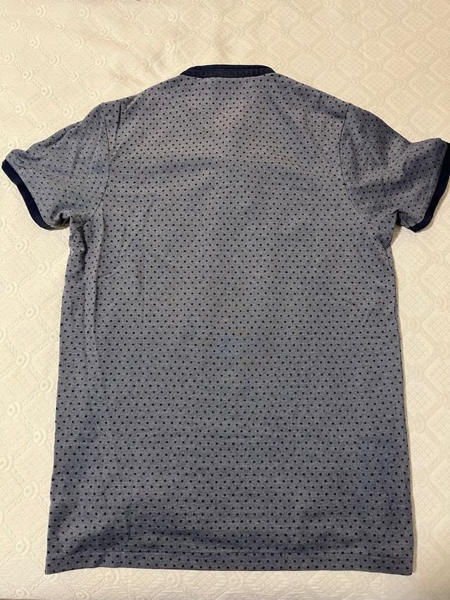 Polo Springfield azul con puntos