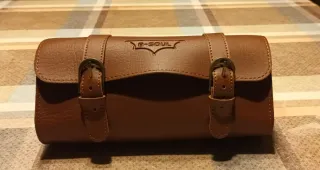 Borsello Bici Vintage Pelle Marrone