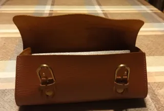 Borsello Bici Vintage Pelle Marrone