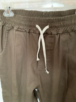 Pantaloni jogger verde e marrone per donna Nazzaro