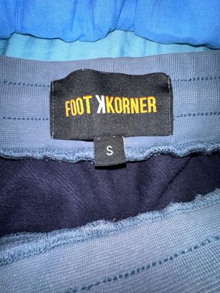 Pantalón Foot Korner Gris Naranja