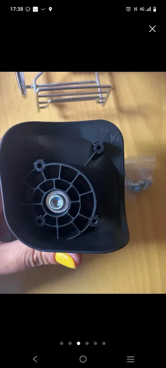 Lote 3 ruedas para maleta