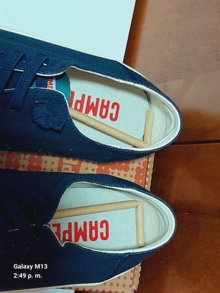 Zapatillas Camper Paseo Azul Talla 45