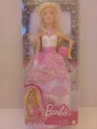 Barbie Novia Vestido Rosa