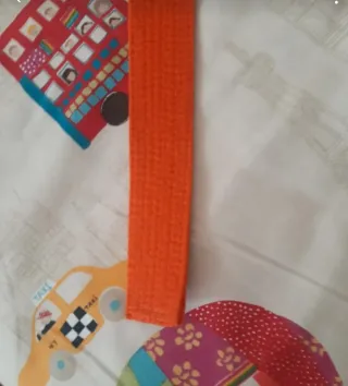 Cinturón de kárate naranja