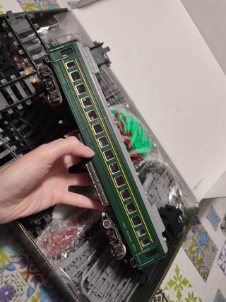 Trenino Elettrico Natale Bambini Giocattolo regalo