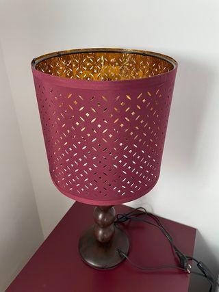 Lámpara y lamparita de mesa