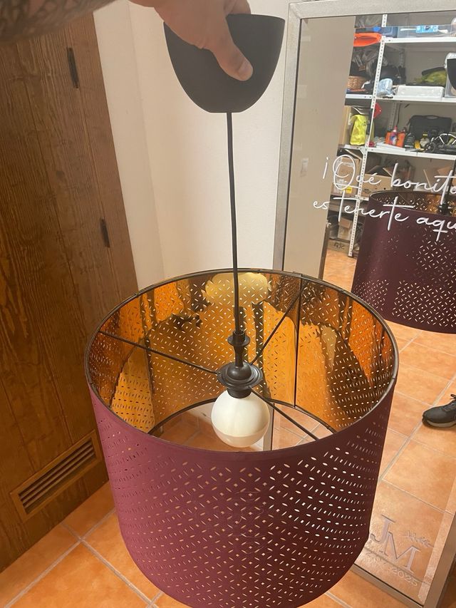 Lámpara y lamparita de mesa