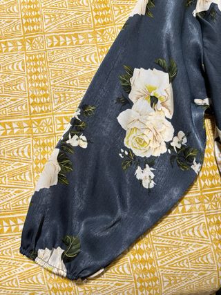 Vestido Zara Otoño Estampado Flores