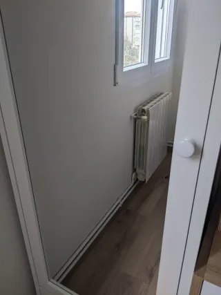 Armario recibidor blanco Jysk TERPET con espejo