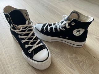 Converse plataforma talla 39