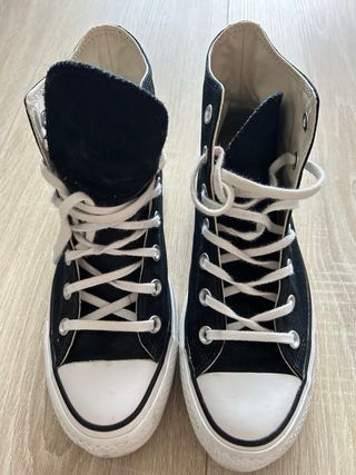 Converse plataforma talla 39