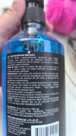 SMOKKIN Gel de Afeitar