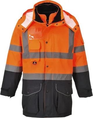 Parka Impermeable Alta Visibilidad