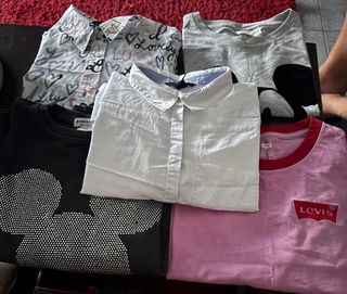 Lote Ropa Mujer
marca H&M 
Stradivarius 
levis