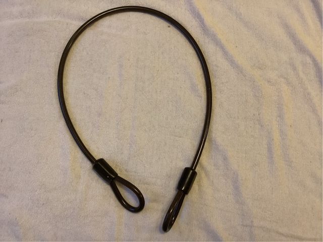 Cable de acero con bucles,accesorio de seguridad 