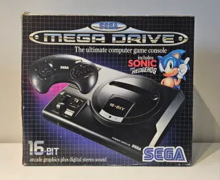 Megadrive con Sonic y mando en caja LEER