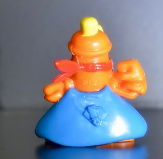 Superthings Muñeco Goma Naranja Azul