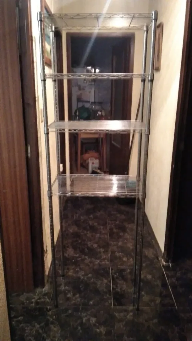 Estantería de acero inoxidable