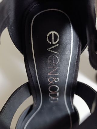 Scarpe con tacco largo Even&Odd nere
