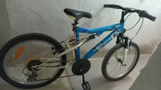 Bicicleta infantil 20 azul