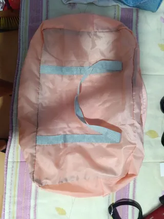 Bolso de viaje rosa