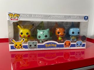 Funko Pop! Pokémon 4 Pack Figuras NUEVAS