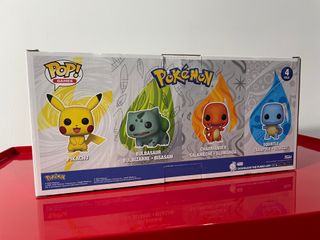 Funko Pop! Pokémon 4 Pack Figuras NUEVAS