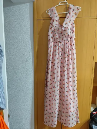 Lote 3 vestidos largos estampados