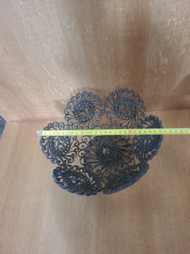 Frutero decorativo de hierro