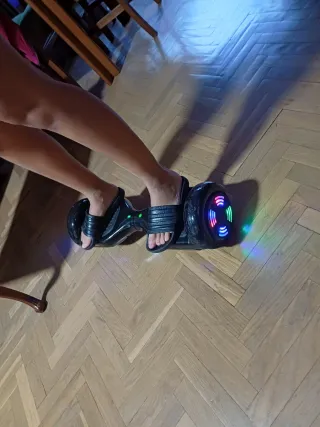 Hoverboard Negro con Luces LED