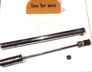 Bombín metálico bicicleta clásica