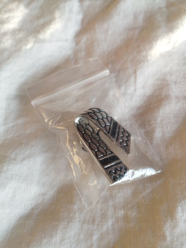 Pin broche kufiya bufanda Palestina de Acero