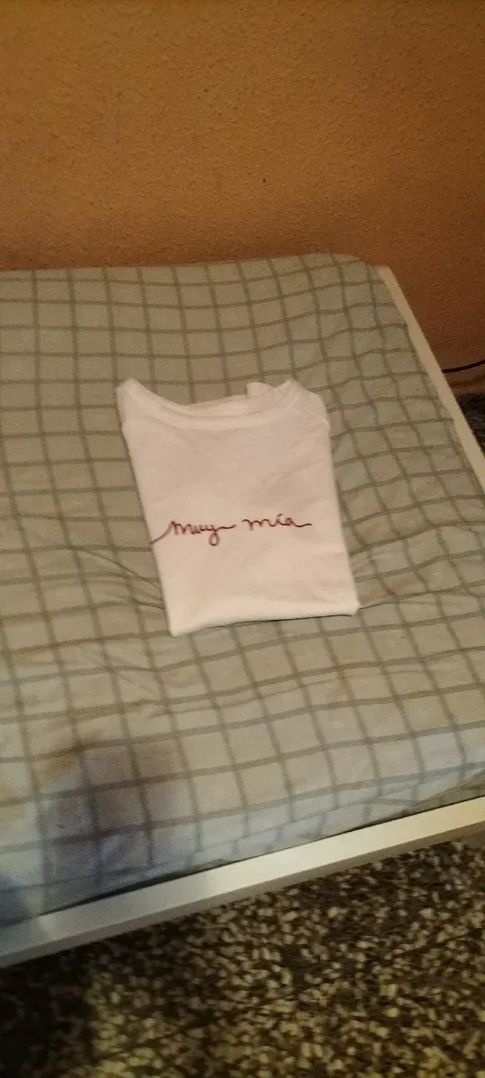 Camiseta Muy Mía Talla Única Blanca