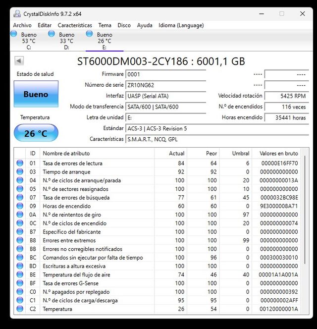 6TB Seagate BarraCuda HDD
