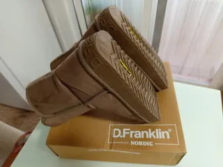 Botas D.Franklin Marrón Taupe Talla 39