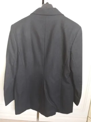 Completo vintage giacca, gonna e gilet nero