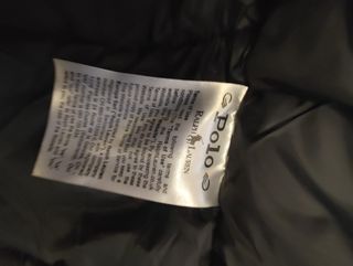 Chaleco Polo Ralph Lauren Negro Talla XXL