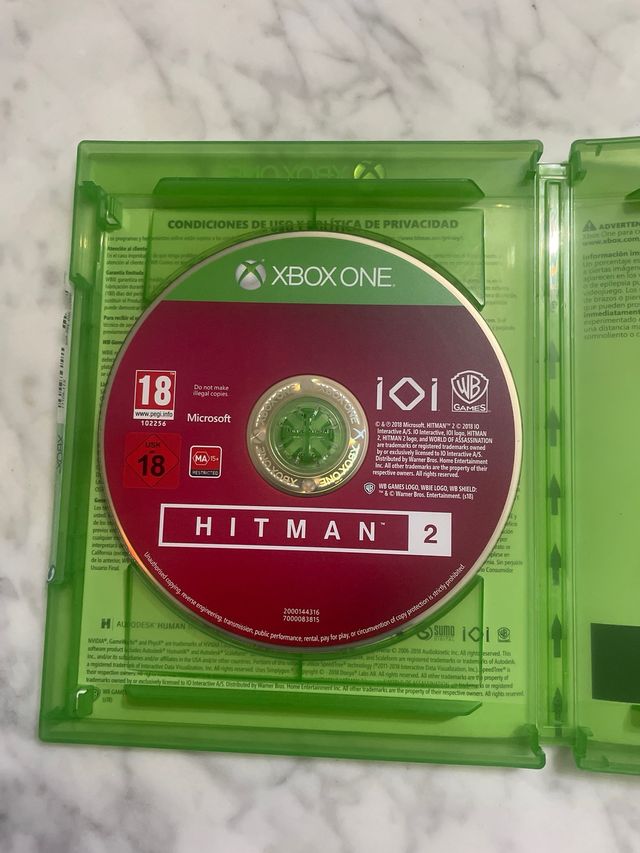 Hitman 2 Xbox One S