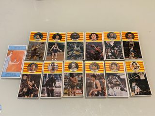 Lote 13 Cromos Baloncesto Converse 86-87