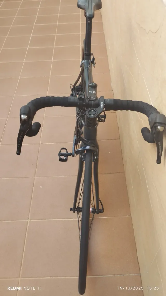 Bicicleta  carretera de carbono, ultegra