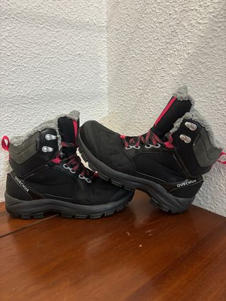 Botas de montaña y nieve Quechua mujer talla 38