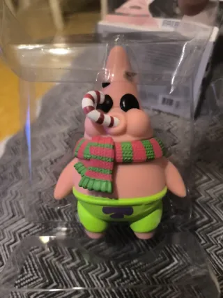 Lote Funko Pop Bob Esponja y Patricio Navidad