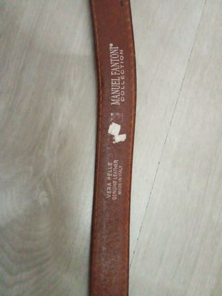 Cinture in pelle marrone e nere prezzo singola 