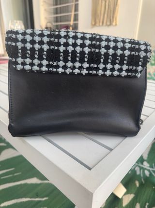 Bolso Almatrichi cuadros vichy oscuro